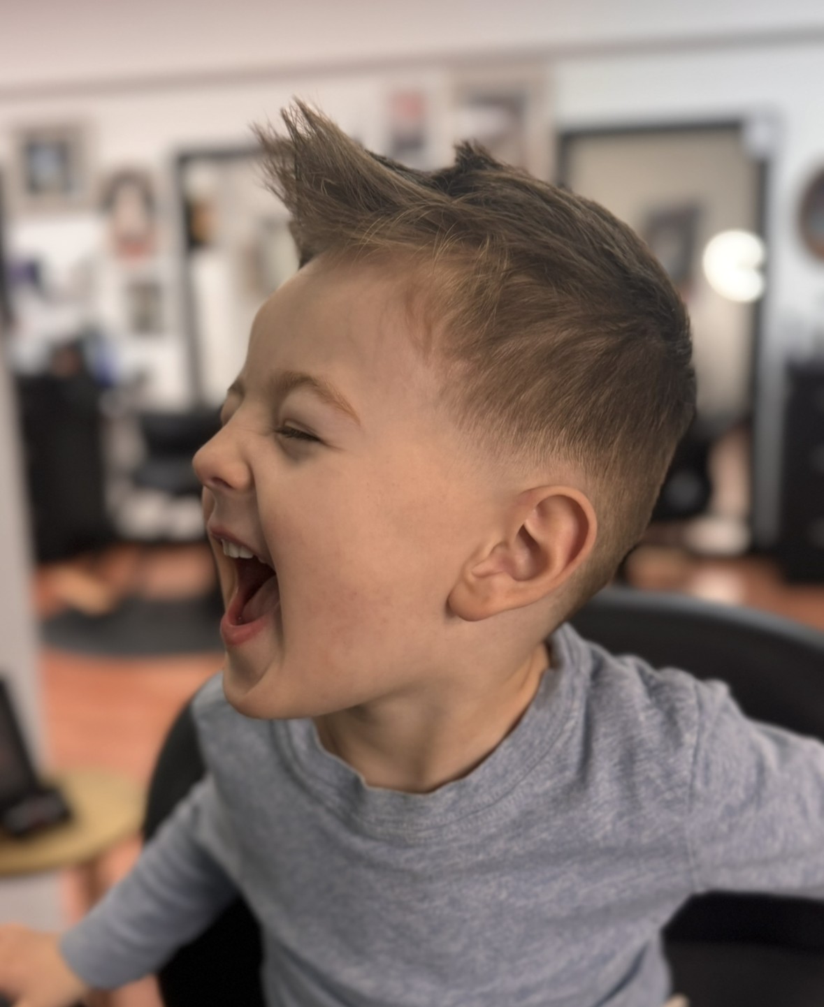 Men's precision haircut by Adrianna — Eau Claire hair stylist