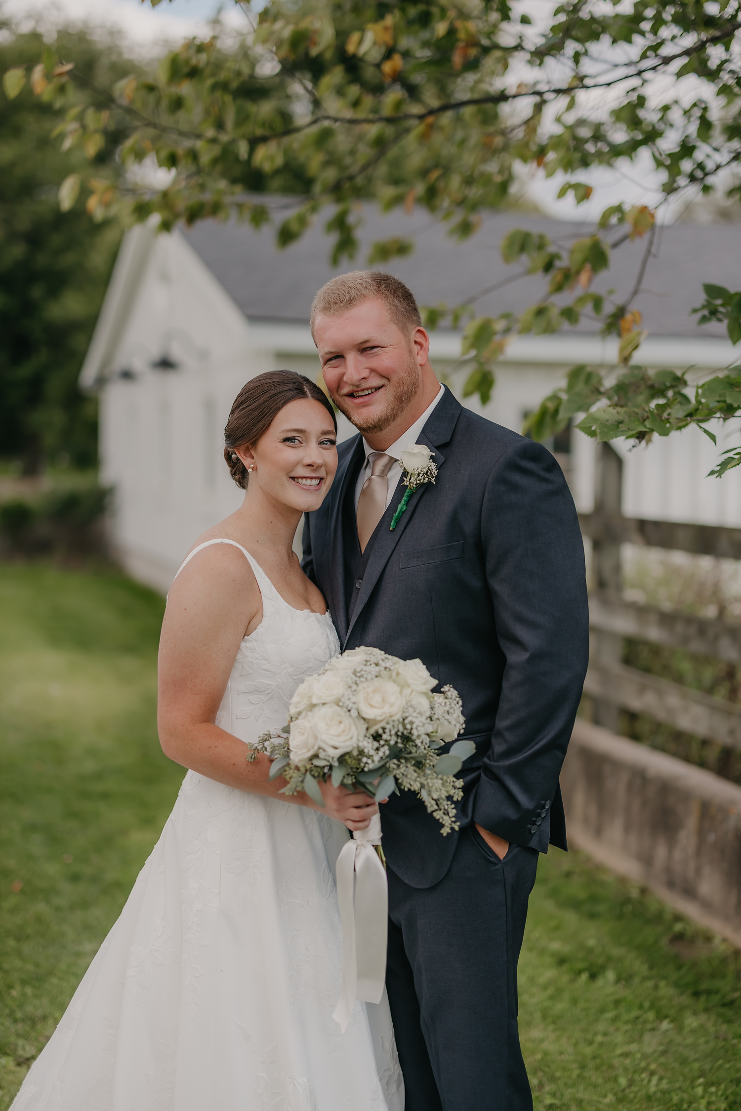 Bridal party makeup in forest setting by Adrianna — Beauty and Blendz Eau Claire WI
